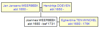 Mini tree diagram