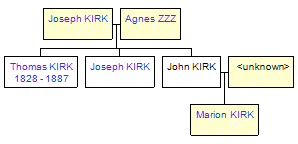 Mini tree diagram