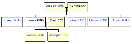 Mini tree diagram